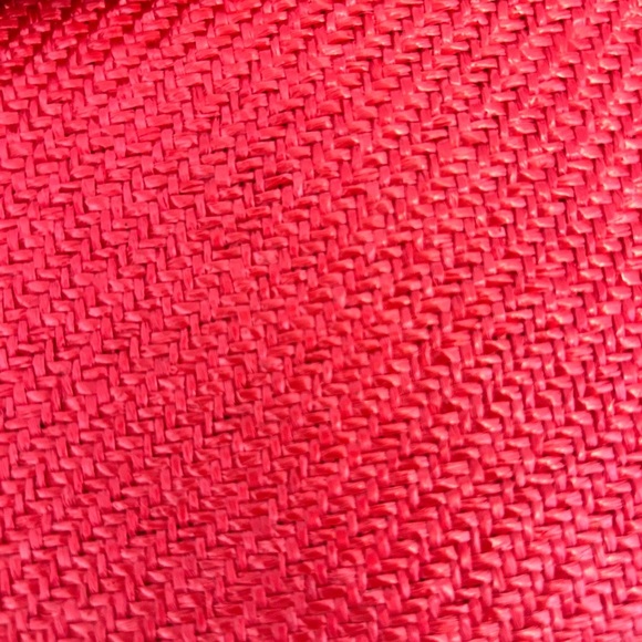 Vintage 1960s/70s Red Woven Shoulder Bag - Picture 9 of 9